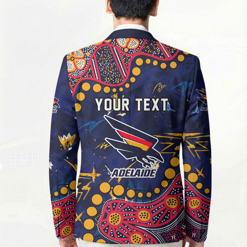 Personalized Adelaide Blazer Aboriginal Pattern with Graffiti Style