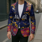 Personalized Adelaide Blazer Aboriginal Pattern with Graffiti Style