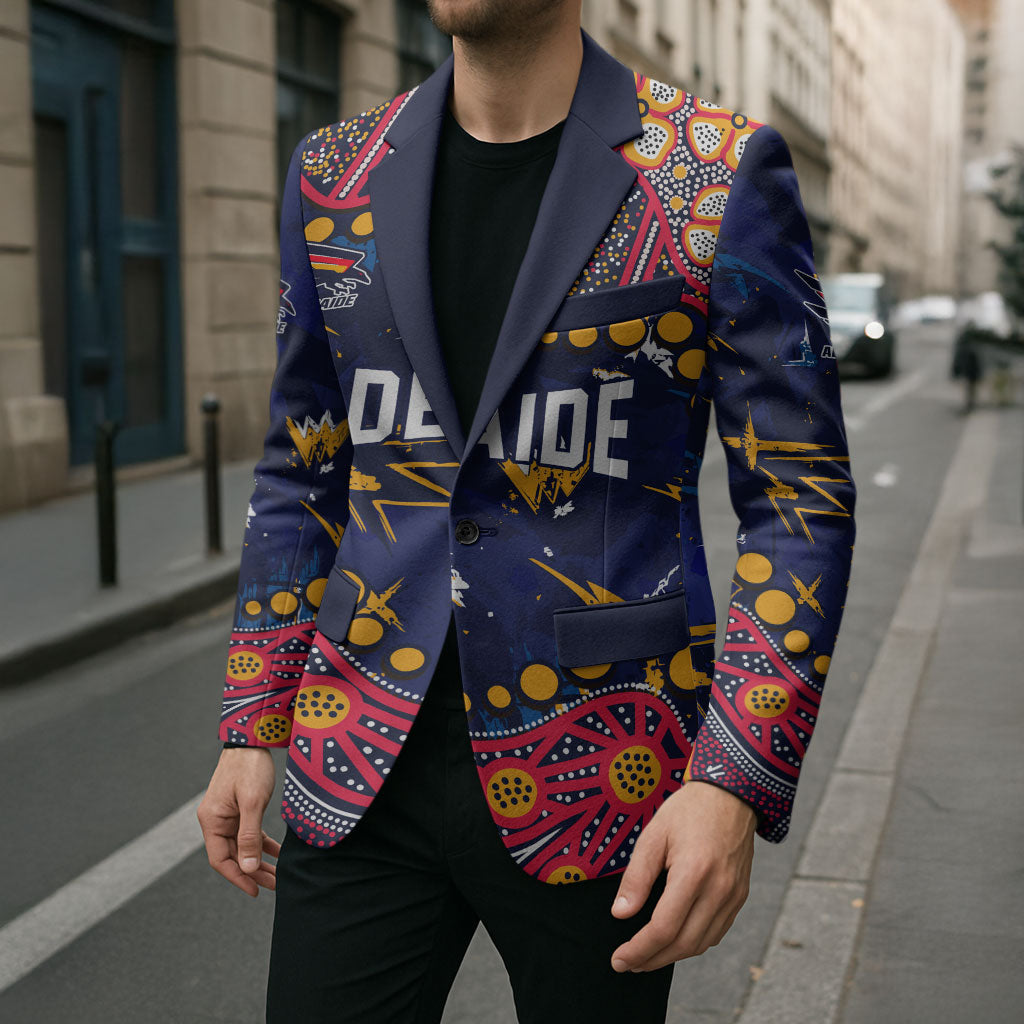 Personalized Adelaide Blazer Aboriginal Pattern with Graffiti Style