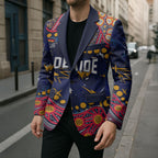 Personalized Adelaide Blazer Aboriginal Pattern with Graffiti Style