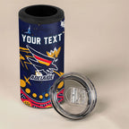 Personalized Adelaide 4 in 1 Can Cooler Tumbler Aboriginal Pattern with Graffiti Style