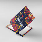 Personalized Adelaide Canvas Wall Art Aboriginal Pattern with Graffiti Style
