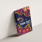 Personalized Adelaide Canvas Wall Art Aboriginal Pattern with Graffiti Style