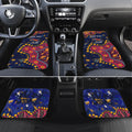 Personalized Adelaide Car Mats Aboriginal Pattern with Graffiti Style