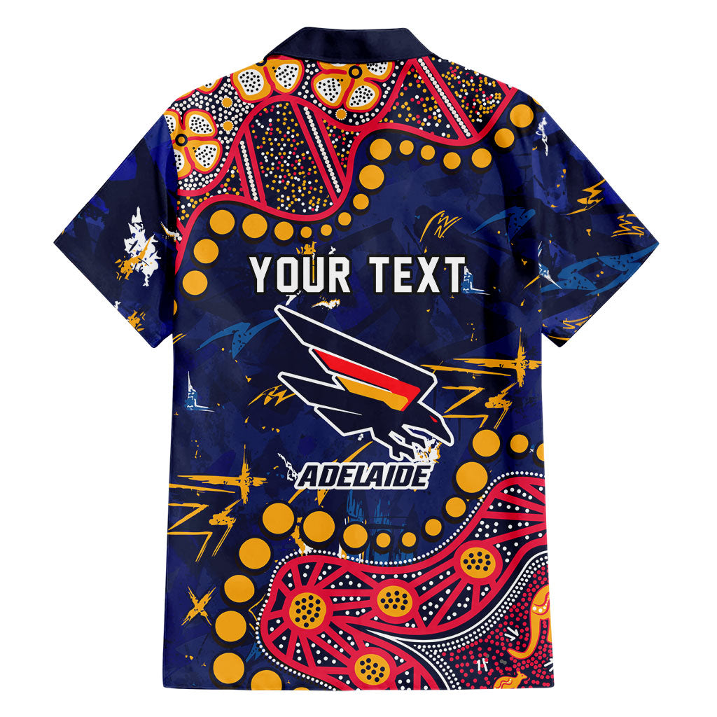 Personalized Adelaide Family Matching Long Sleeve Bodycon Dress and Hawaiian Shirt Aboriginal Pattern with Graffiti Style