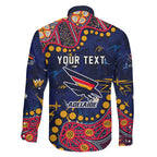 Personalized Adelaide Family Matching Puletasi and Hawaiian Shirt Aboriginal Pattern with Graffiti Style