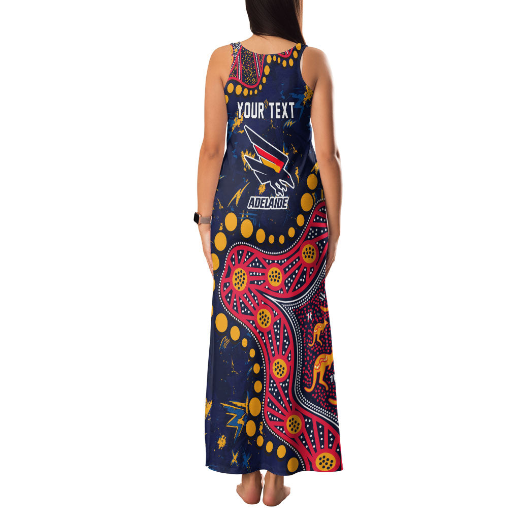 Personalized Adelaide Family Matching Tank Maxi Dress and Hawaiian Shirt Aboriginal Pattern with Graffiti Style