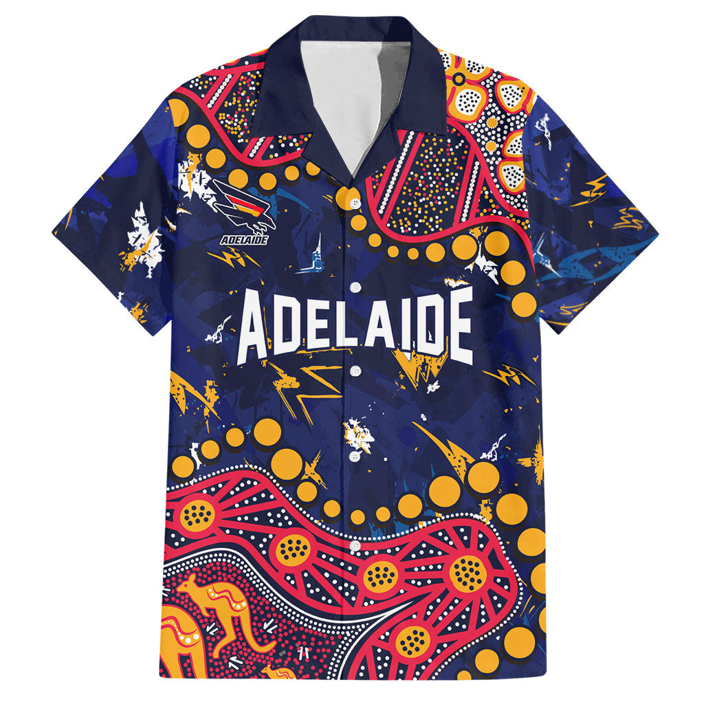 Personalized Adelaide Hawaiian Shirt Aboriginal Pattern with Graffiti Style