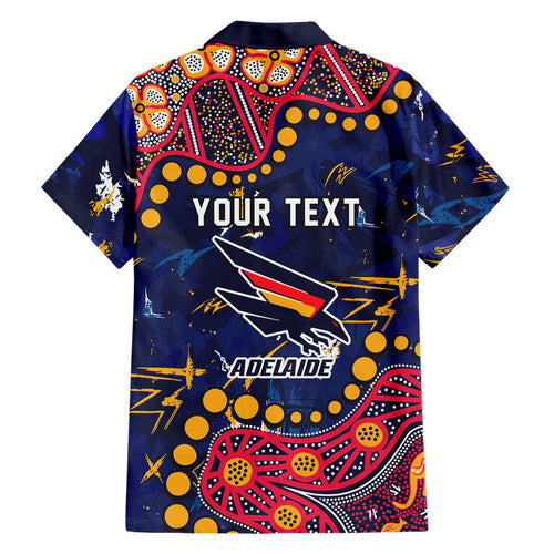 Personalized Adelaide Hawaiian Shirt Aboriginal Pattern with Graffiti Style