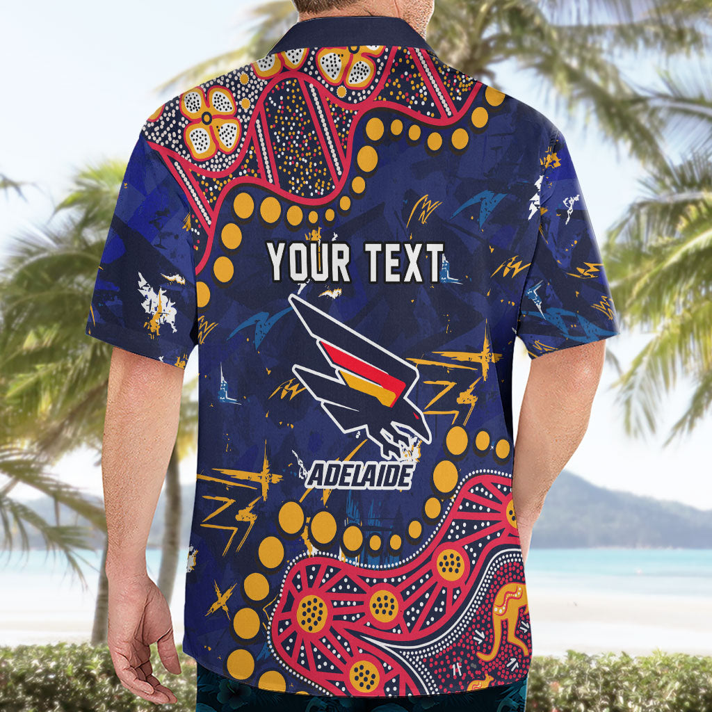 Personalized Adelaide Hawaiian Shirt Aboriginal Pattern with Graffiti Style