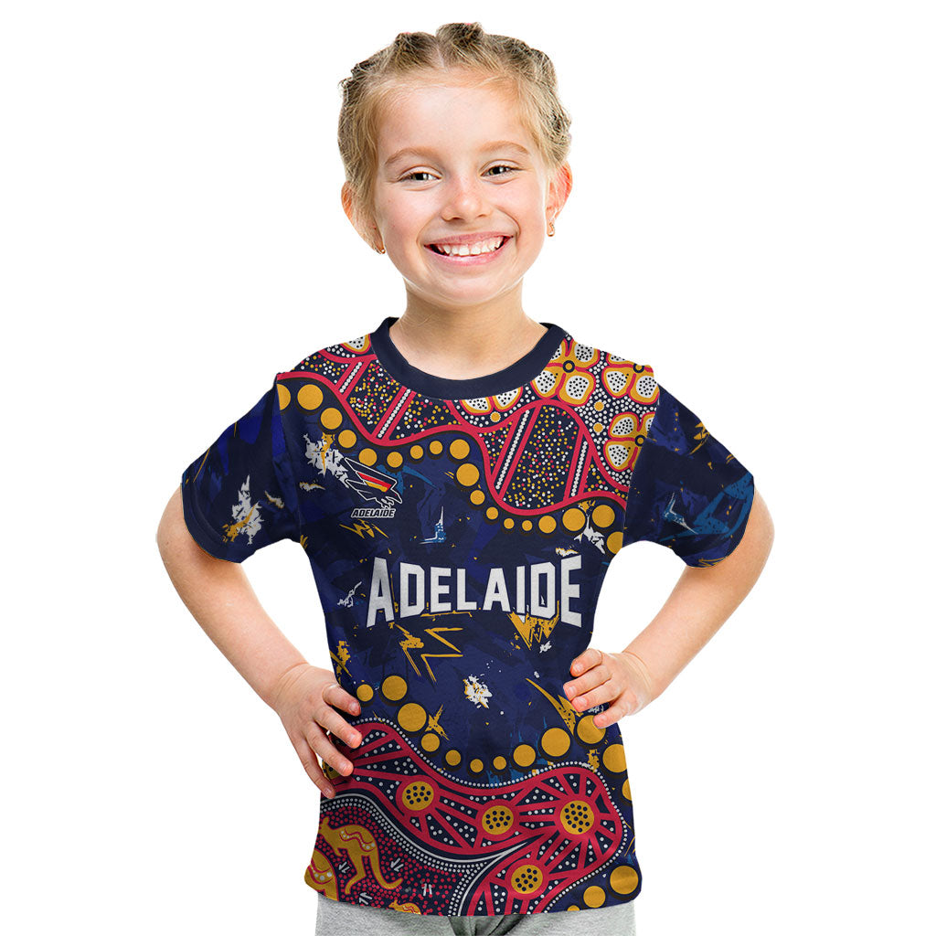 Personalized Adelaide Kid T Shirt Aboriginal Pattern with Graffiti Style