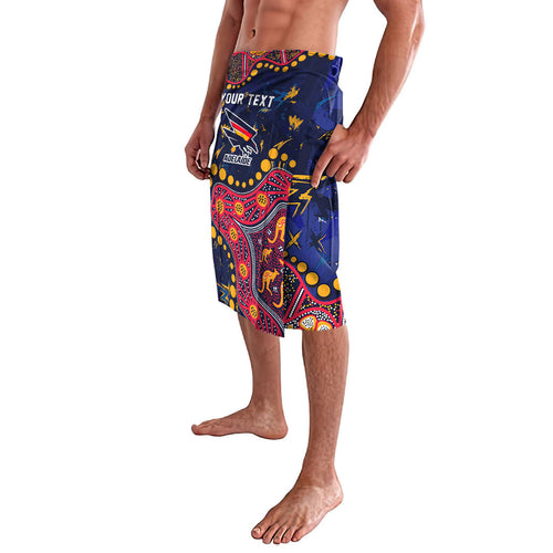 Personalized Adelaide Lavalava Aboriginal Pattern with Graffiti Style