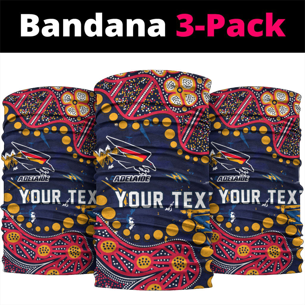 Personalized Adelaide Neck Gaiter Aboriginal Pattern with Graffiti Style