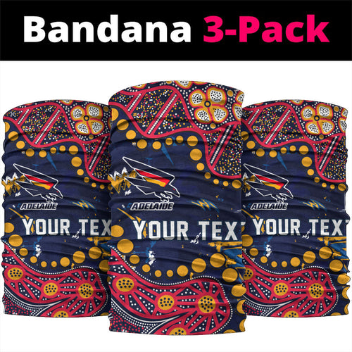 Personalized Adelaide Neck Gaiter Aboriginal Pattern with Graffiti Style