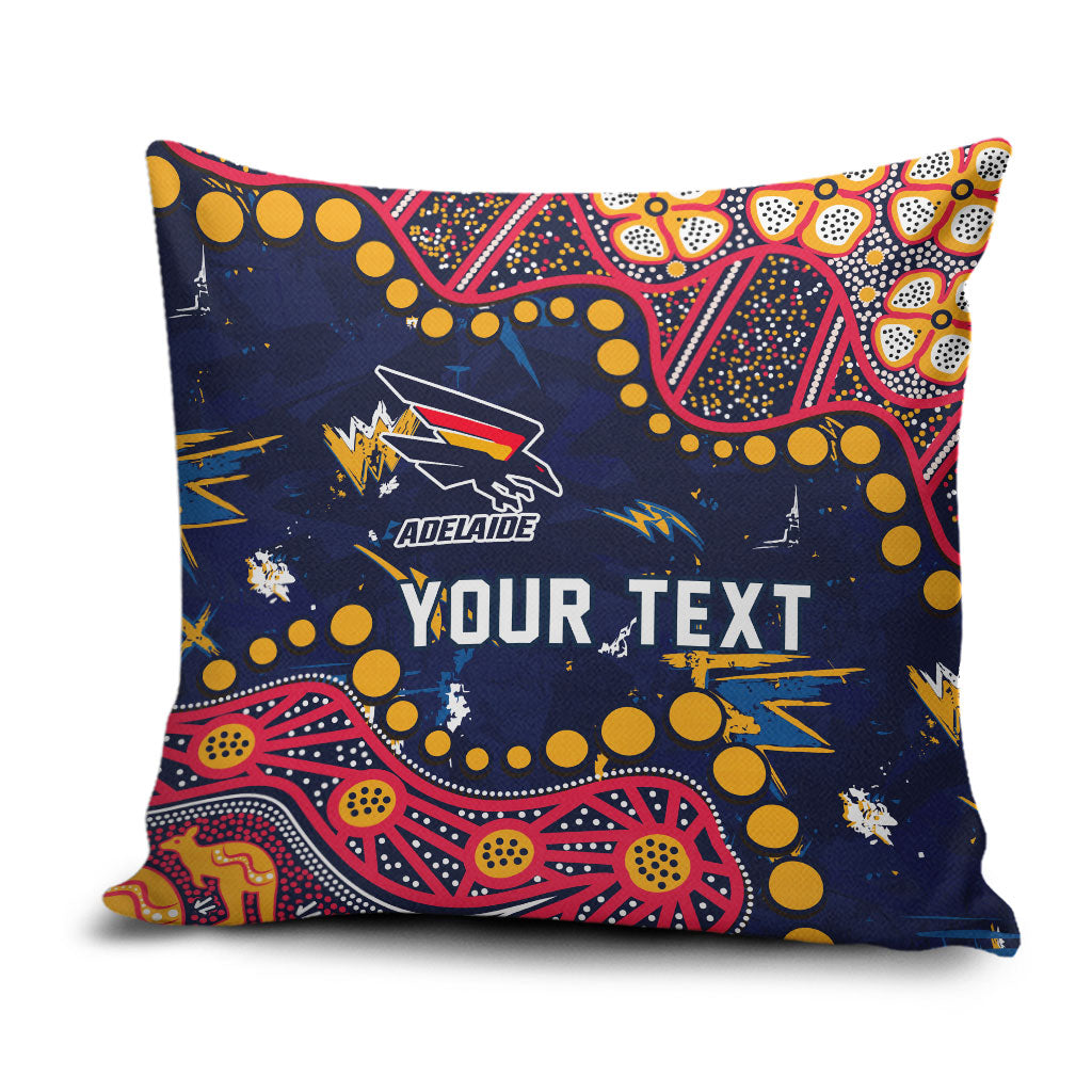 Personalized Adelaide Pillow Cover Aboriginal Pattern with Graffiti Style