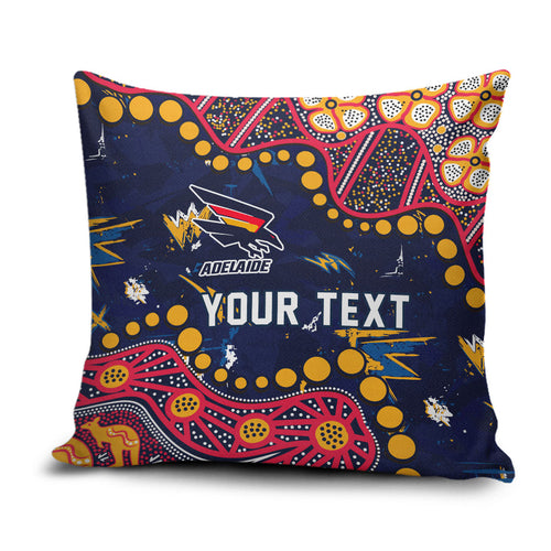 Personalized Adelaide Pillow Cover Aboriginal Pattern with Graffiti Style