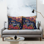 Personalized Adelaide Pillow Cover Aboriginal Pattern with Graffiti Style