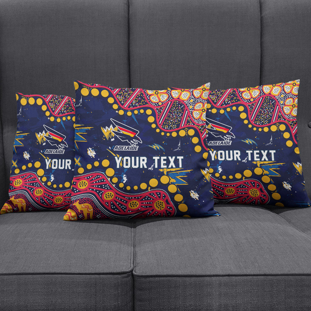 Personalized Adelaide Pillow Cover Aboriginal Pattern with Graffiti Style