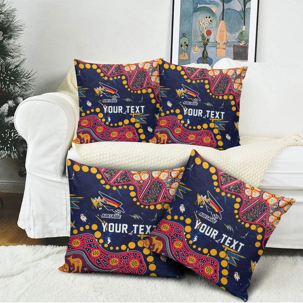 Personalized Adelaide Pillow Cover Aboriginal Pattern with Graffiti Style