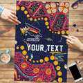 Personalized Adelaide Puzzle Aboriginal Pattern with Graffiti Style