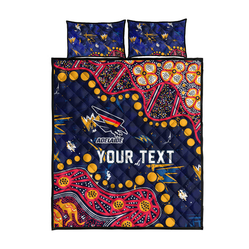 Personalized Adelaide Quilt Bed Set Aboriginal Pattern with Graffiti Style