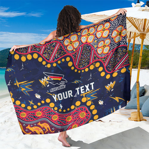 Personalized Adelaide Sarong Aboriginal Pattern with Graffiti Style
