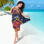Personalized Adelaide Sarong Aboriginal Pattern with Graffiti Style