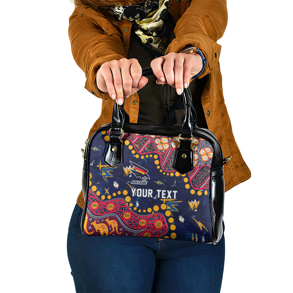 Personalized Adelaide Shoulder Handbag Aboriginal Pattern with Graffiti Style