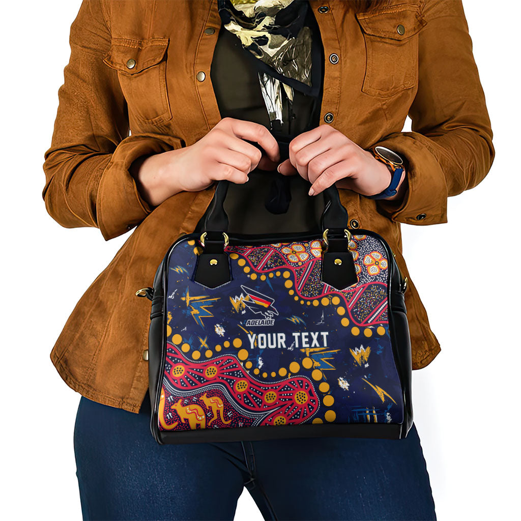 Personalized Adelaide Shoulder Handbag Aboriginal Pattern with Graffiti Style