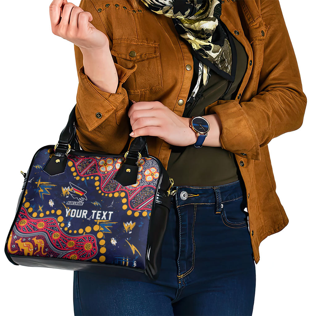 Personalized Adelaide Shoulder Handbag Aboriginal Pattern with Graffiti Style