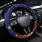 Adelaide Steering Wheel Cover Aboriginal Pattern with Graffiti Style