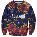 Personalized Adelaide Sweatshirt Aboriginal Pattern with Graffiti Style