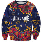 Personalized Adelaide Sweatshirt Aboriginal Pattern with Graffiti Style