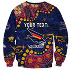 Personalized Adelaide Sweatshirt Aboriginal Pattern with Graffiti Style