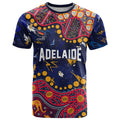 Personalized Adelaide T Shirt Aboriginal Pattern with Graffiti Style