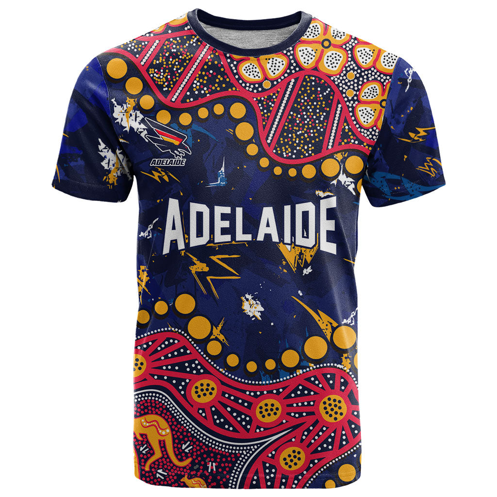 Personalized Adelaide T Shirt Aboriginal Pattern with Graffiti Style