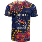 Personalized Adelaide T Shirt Aboriginal Pattern with Graffiti Style