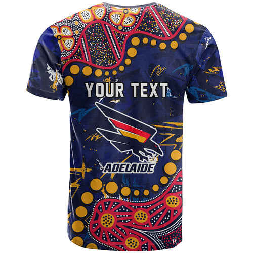 Personalized Adelaide T Shirt Aboriginal Pattern with Graffiti Style