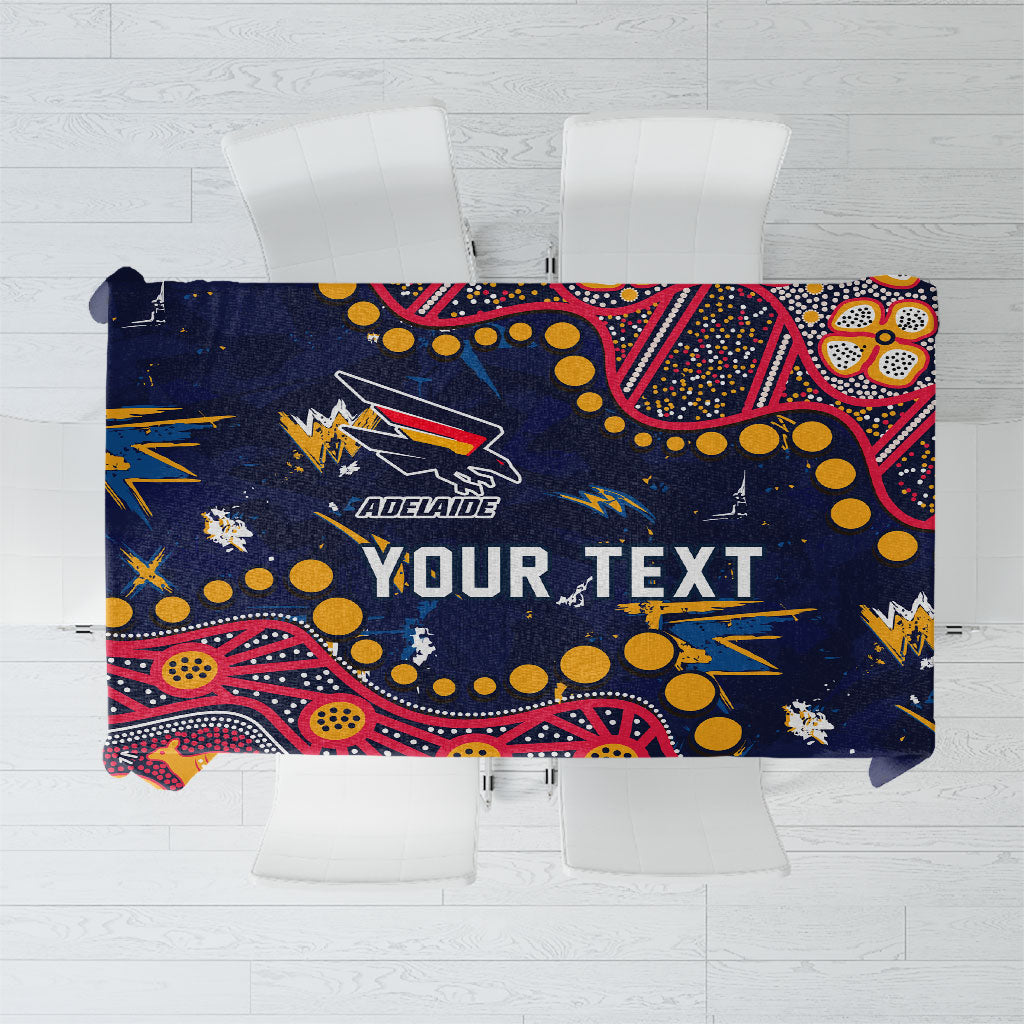 Personalized Adelaide Tablecloth Aboriginal Pattern with Graffiti Style