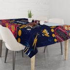 Personalized Adelaide Tablecloth Aboriginal Pattern with Graffiti Style