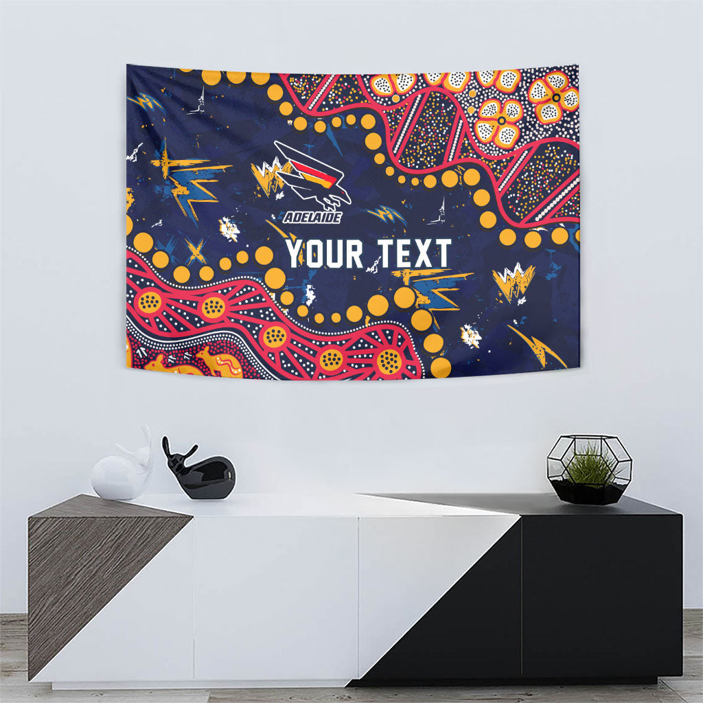 Personalized Adelaide Tapestry Aboriginal Pattern with Graffiti Style