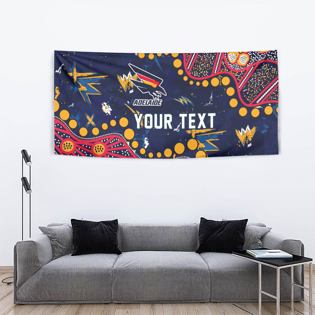 Personalized Adelaide Tapestry Aboriginal Pattern with Graffiti Style