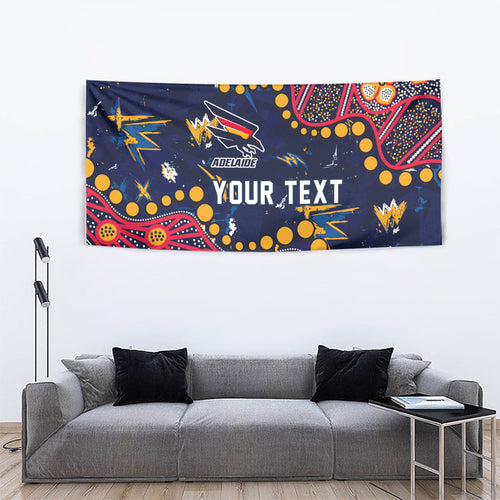 Personalized Adelaide Tapestry Aboriginal Pattern with Graffiti Style