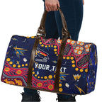 Personalized Adelaide Travel Bag Aboriginal Pattern with Graffiti Style
