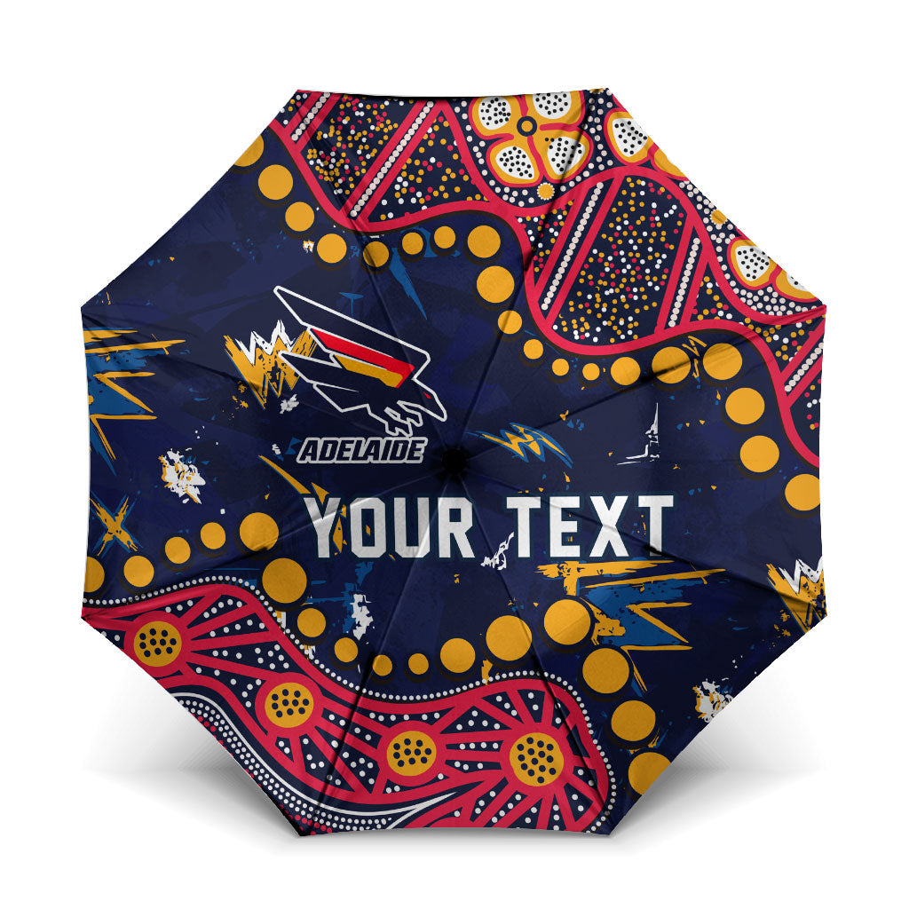 Personalized Adelaide Umbrella Aboriginal Pattern with Graffiti Style