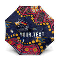 Personalized Adelaide Umbrella Aboriginal Pattern with Graffiti Style