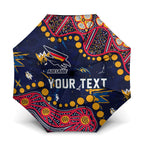 Personalized Adelaide Umbrella Aboriginal Pattern with Graffiti Style