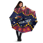 Personalized Adelaide Umbrella Aboriginal Pattern with Graffiti Style