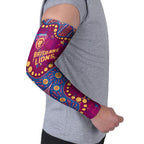 Personalized Brisbane Lions Arm Sleeves Aboriginal Pattern with Graffiti Style