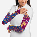 Personalized Brisbane Lions Arm Sleeves Aboriginal Pattern with Graffiti Style